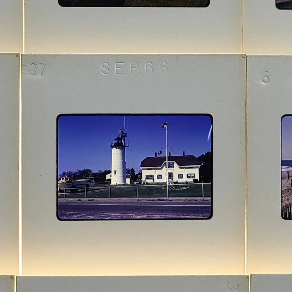 Lot Of 25 1960s Cape Cod, MA 35mm Film‎ Slide Beach Boats Sightseeing P-Town